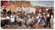 Joaquin Sorolla Y Bastida Castilla o La fiesta del pan oil painting artist